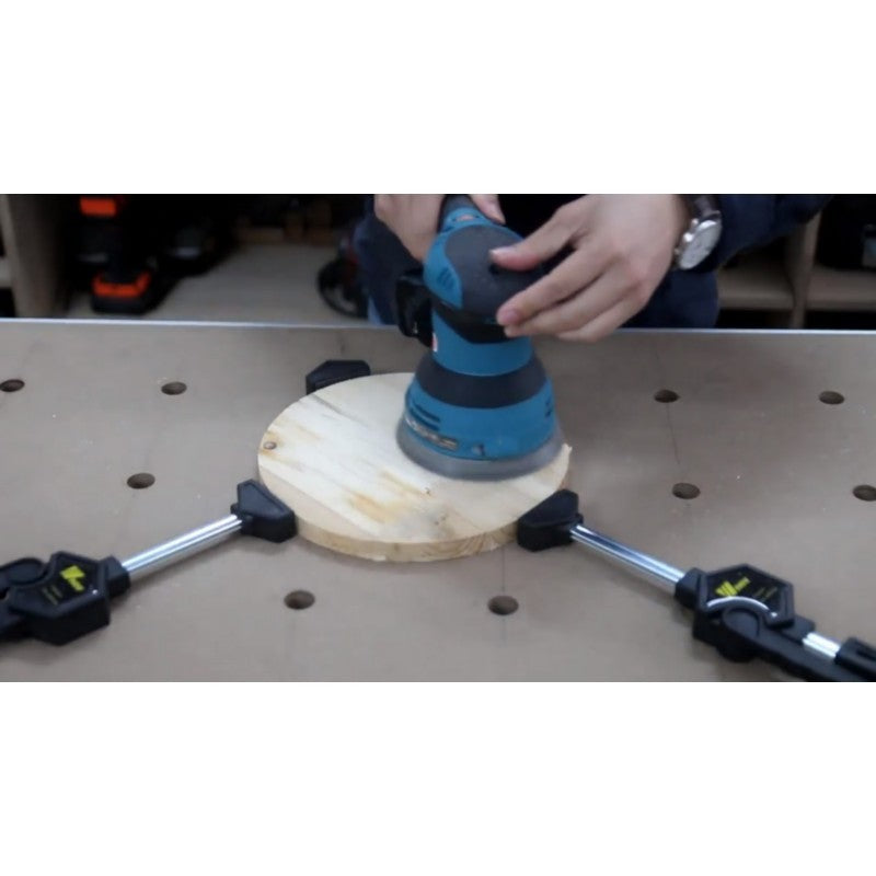 Desktop woodworking quick clip