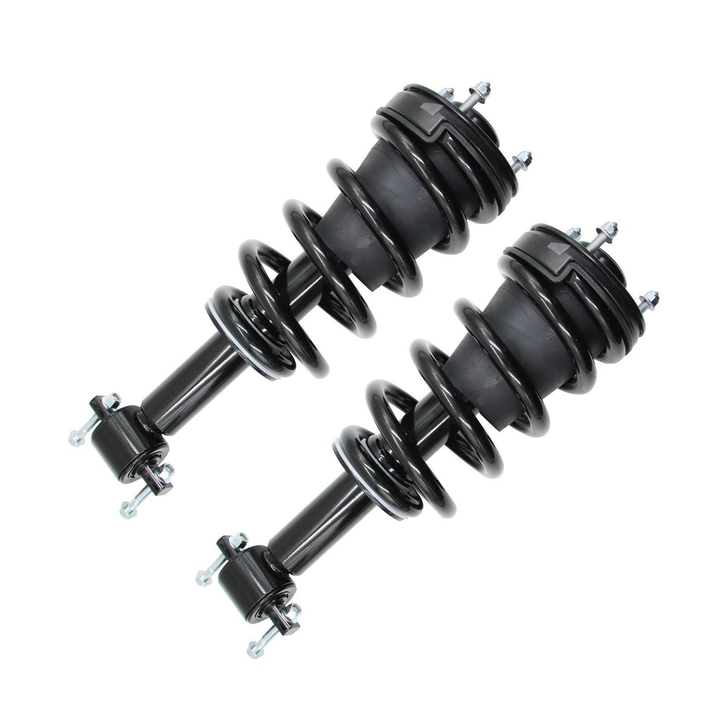 Front Struts W Coil Spring For Chevy GMC Silverado Sierra 1500 Tahoe Avalanche