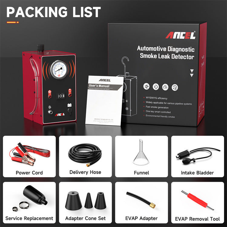 Diagnostic Tool For Automobile Smoke Leak Detector