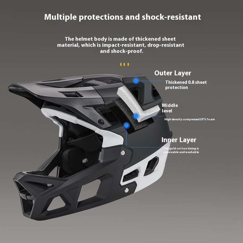 Mountain Bike Off-road Helmet Racing Race Downhill Riding