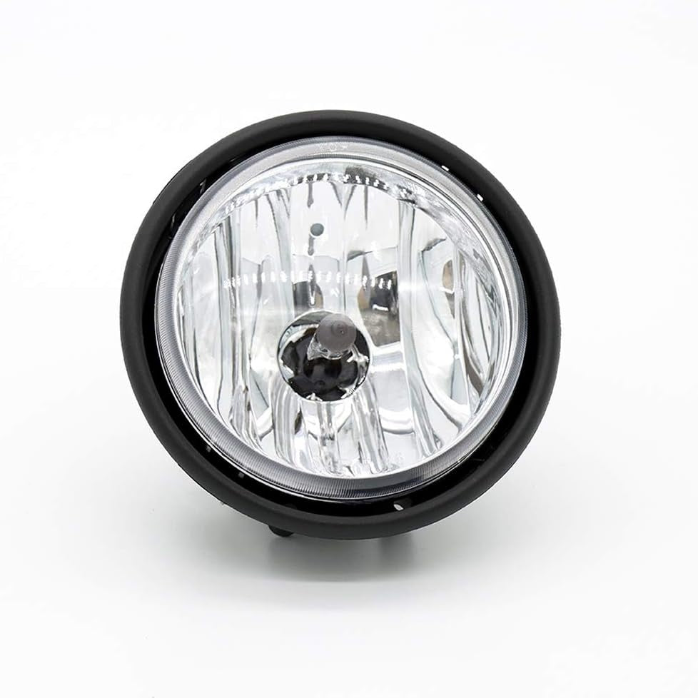 Fog Lamp Replacement With Bulb, Suitable For A Pair Of White Front Fog Lamps On The Passenger And Driver Sides