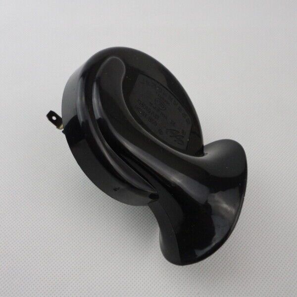 DC12V Car Horn Loud Dual-Tone Electric Snail Horn 110 DB For Car Vehicle Black