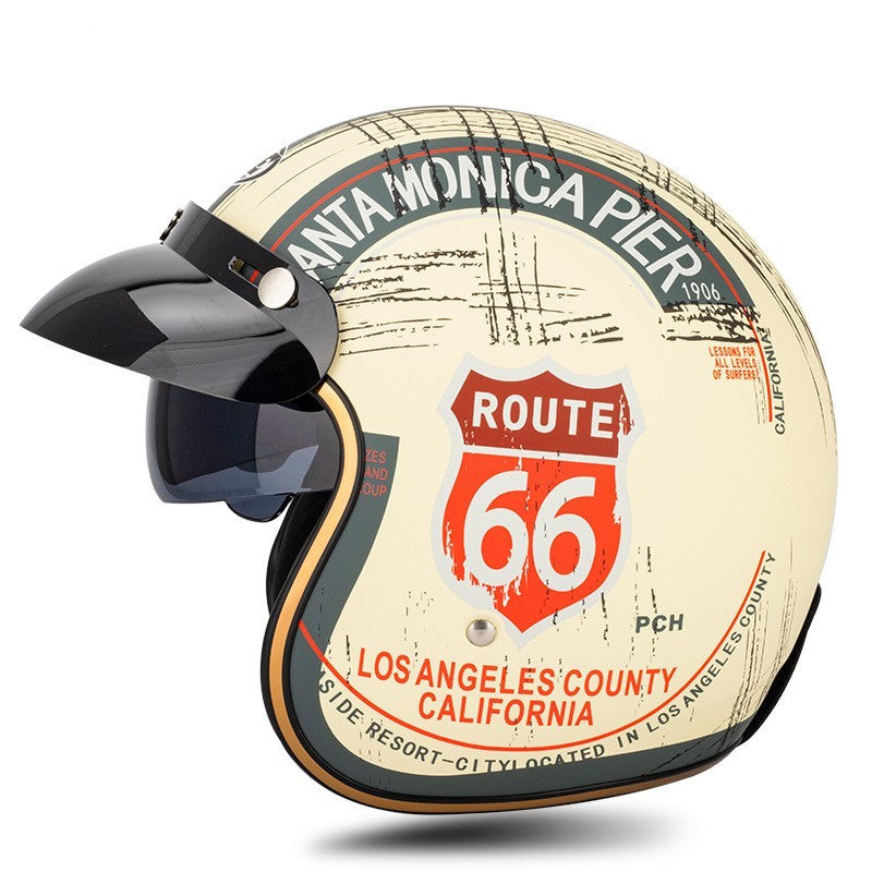 Retro Outdoor Riding Helmet For Men And Women