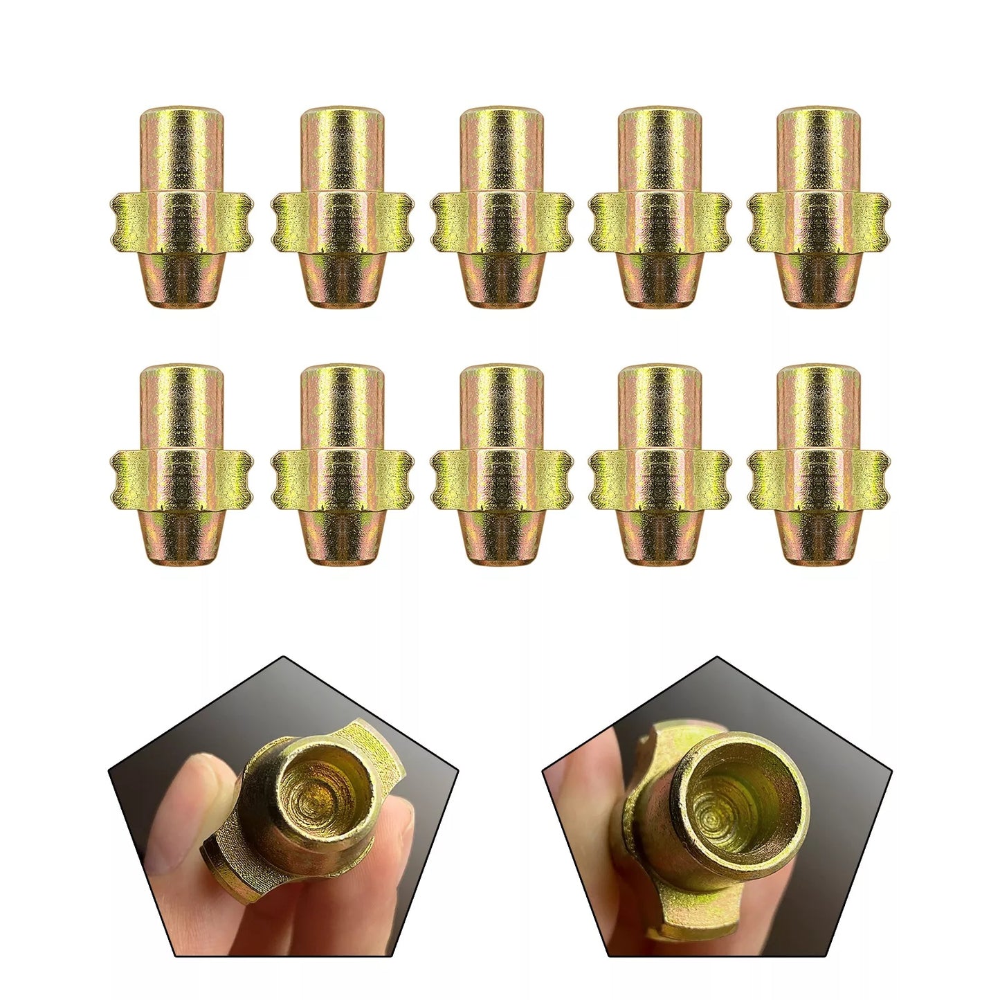 10PCS C Blade Replacement Blades For Locking Wheel Nut Removal Remover Tool Set
