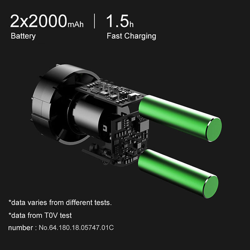 Powerful handheld charging vacuum stick in the car