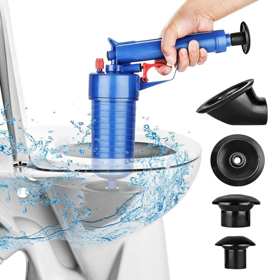 4in1 Toilet Plunger Drain Buster Vacuum Plunger Drain Unblocker For Sink&Toilet