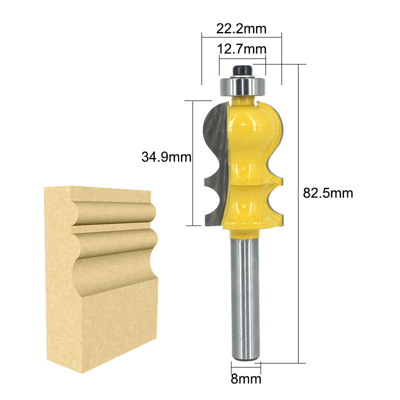 Engraving machine router milling cutter set