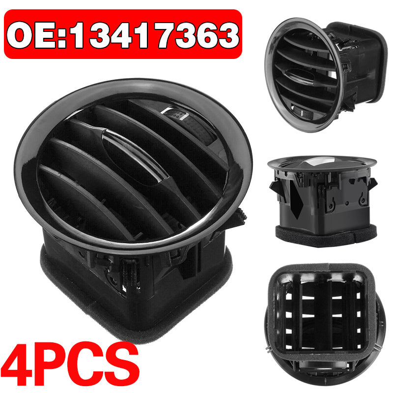 4PCS Interior Air Vent Grille Nozzle 13417363 For Vauxhall Adam Corsa D