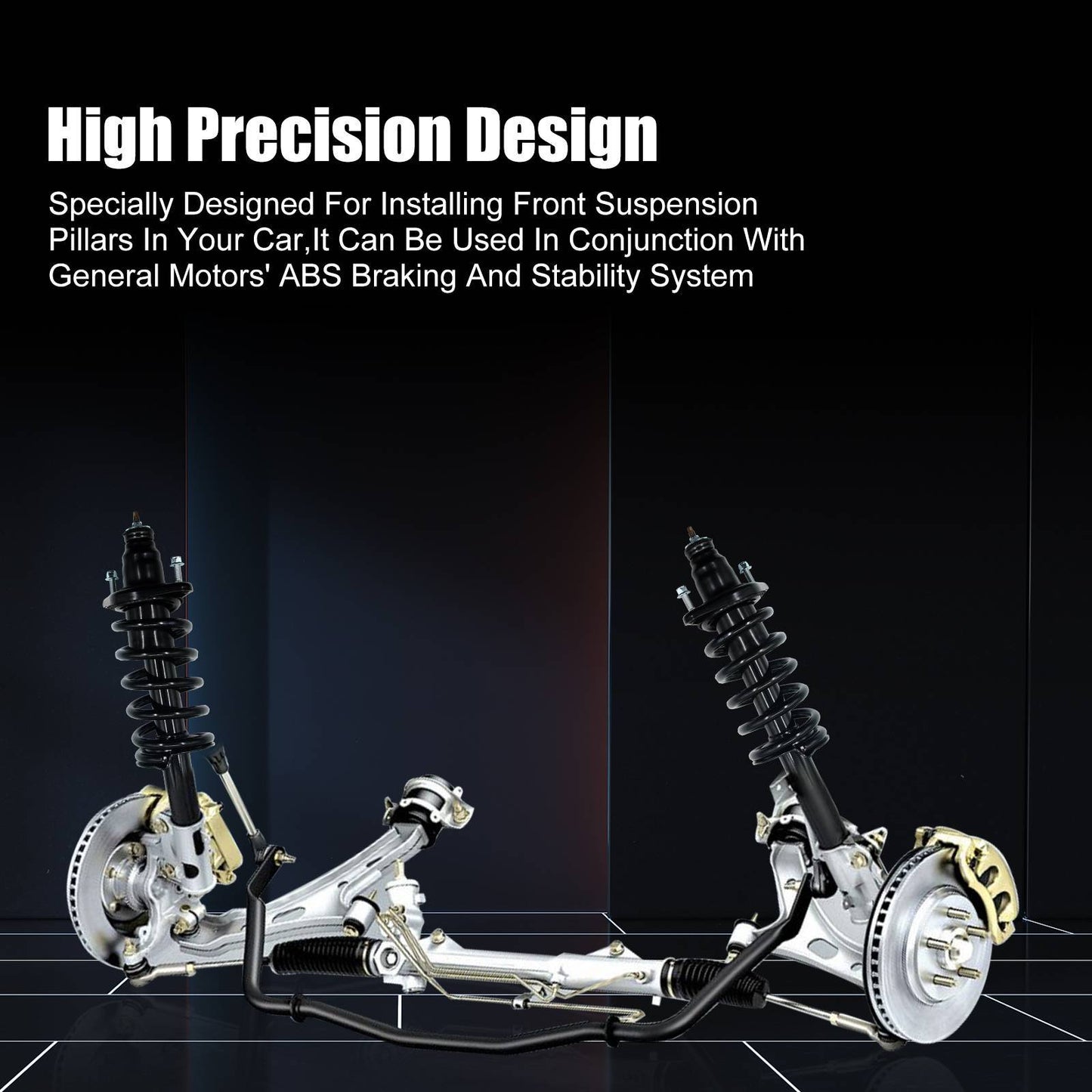 Rear Struts Shock & Coil Springs Kit For 07-2011 CR-V CRV 172497L 172497R