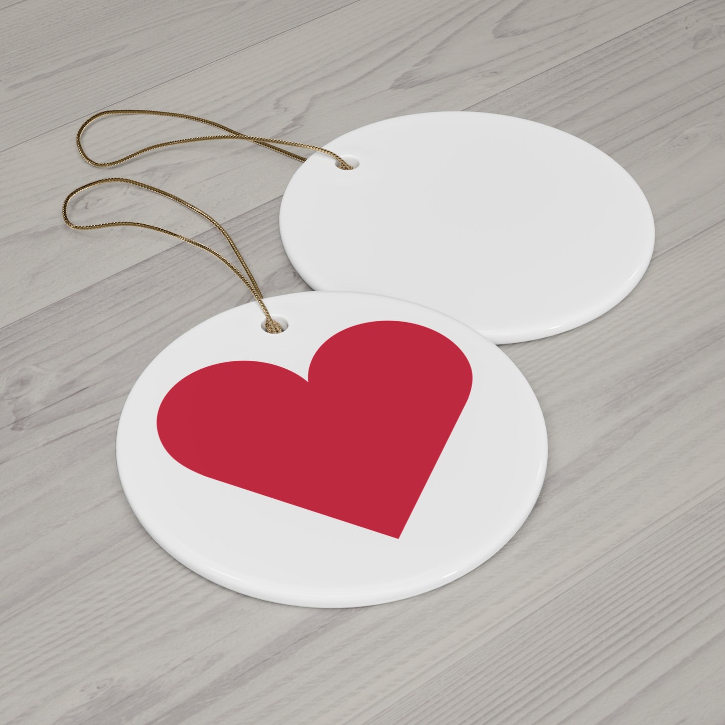 Ornement en céramique, 4 formes