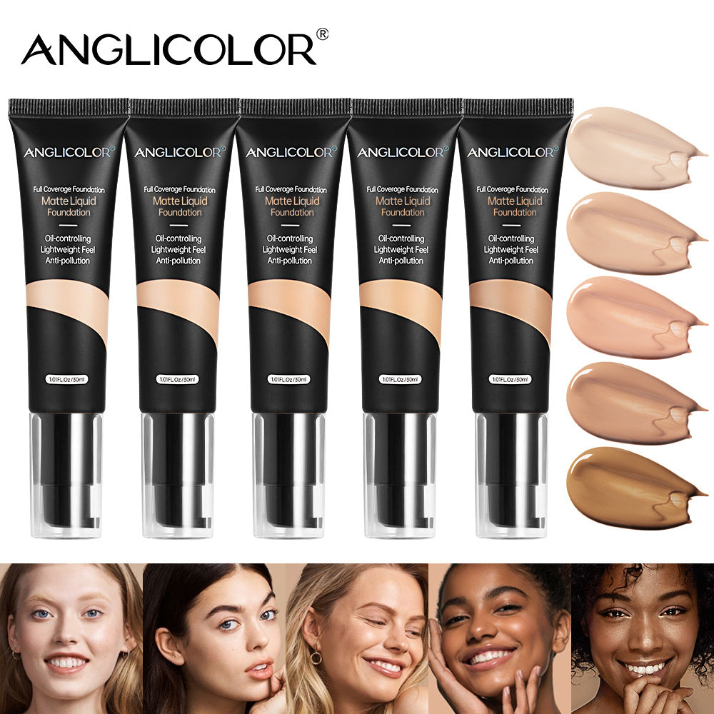 Flawless Finish Foundation, Improves Uneven Skin Tone, Lightweight, Medium Coverage & Semi-Matte, Vegan & Cruelty-Free