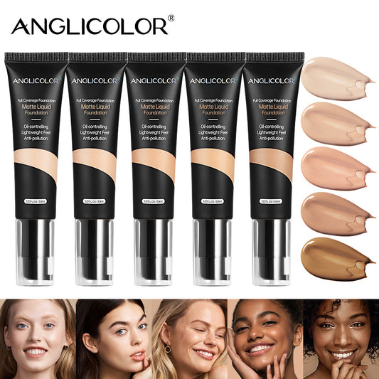Flawless Finish Foundation, Improves Uneven Skin Tone, Lightweight, Medium Coverage & Semi-Matte, Vegan & Cruelty-Free