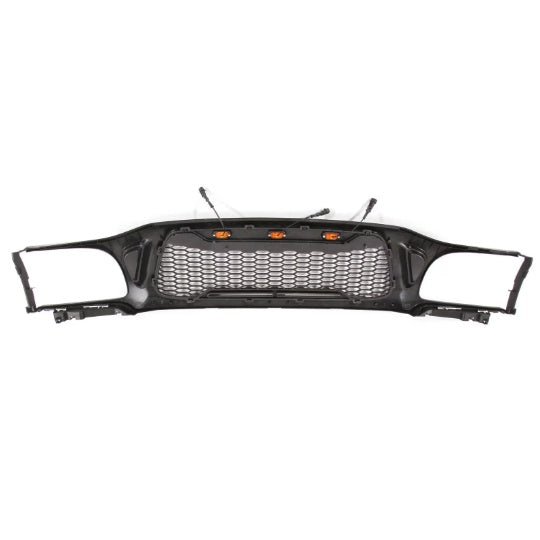 Front Grille Fits For Tacoma 2001 2002 2003 2004 With Light Letters Matte Black Radiatormesh