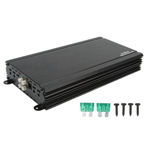 4 Channel Car Amplifier 80W 4 Ohms Class AB Power Stereo Amp Universal for Audio Systems