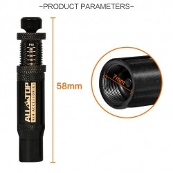 4PCS Tyre Deflators Air Quick Deflator 10-30 PSI Tire Valve Core Tool Portable