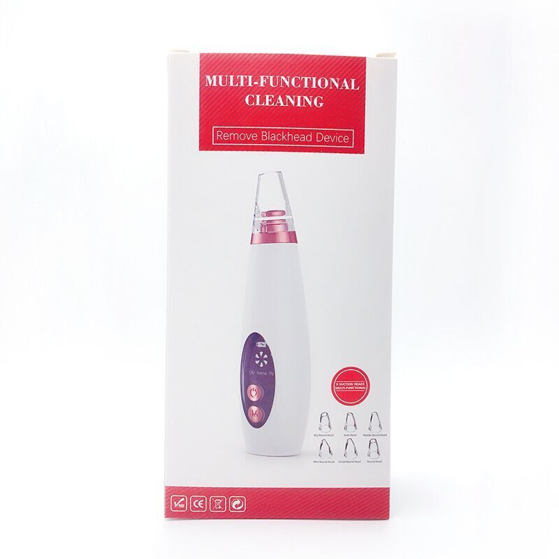 Aspirateur de points noirs, nettoyeur de nez, éliminateur de points noirs, bouton d'élimination de l'acné, aspiration du visage, outil de beauté pour soins de la peau