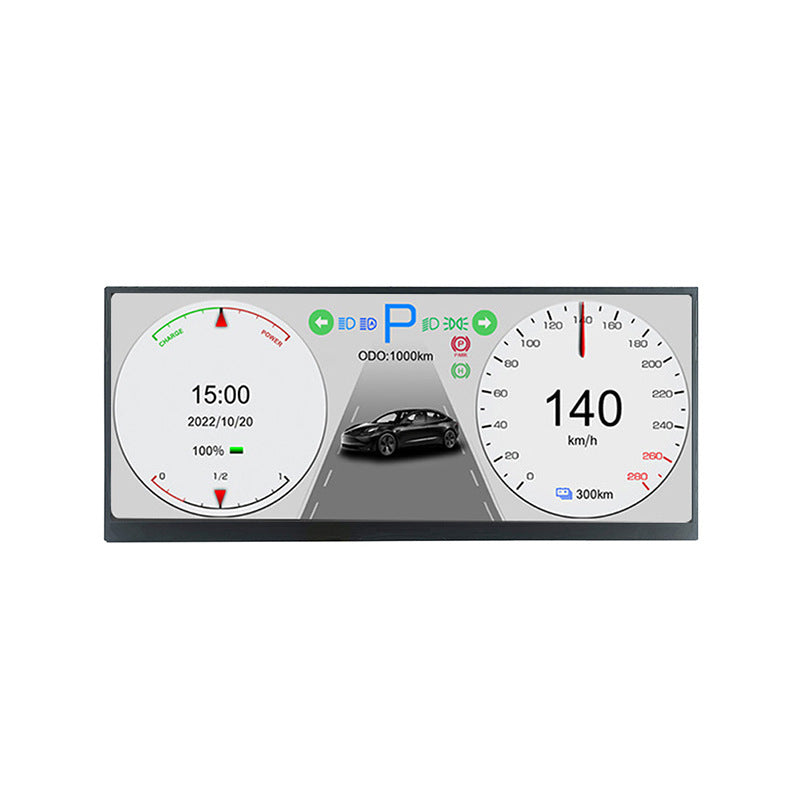 HD Multi-color Car Central Control Large Screen Vehicle Display Screen