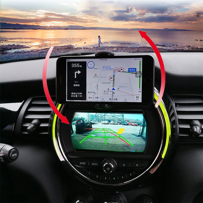Car navigation mobile phone stand