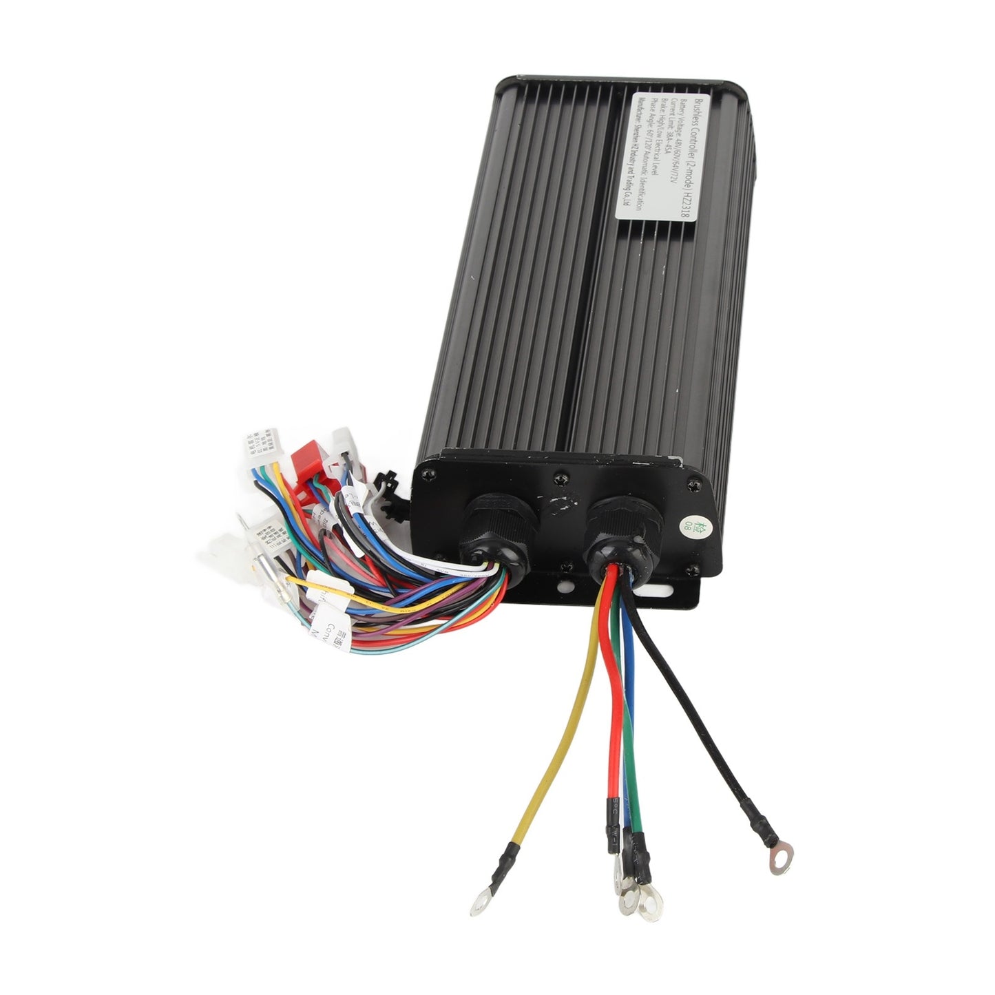 48V 60V 64V 72V 2000W 18 Tube Aluminium Alloy Electric Bike Brushless Motor Controller for Electric Bicycle Scooter