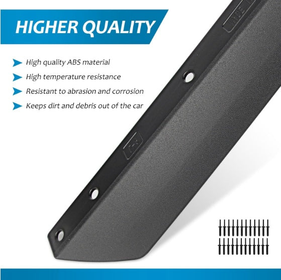 Fenders Front Rear Fenders Compatible With 2018-2024 Jeep Wrangler JL And JLU Unlimited Rubicon, Off-Road Wheel Fender Liner Set 4 Pcs