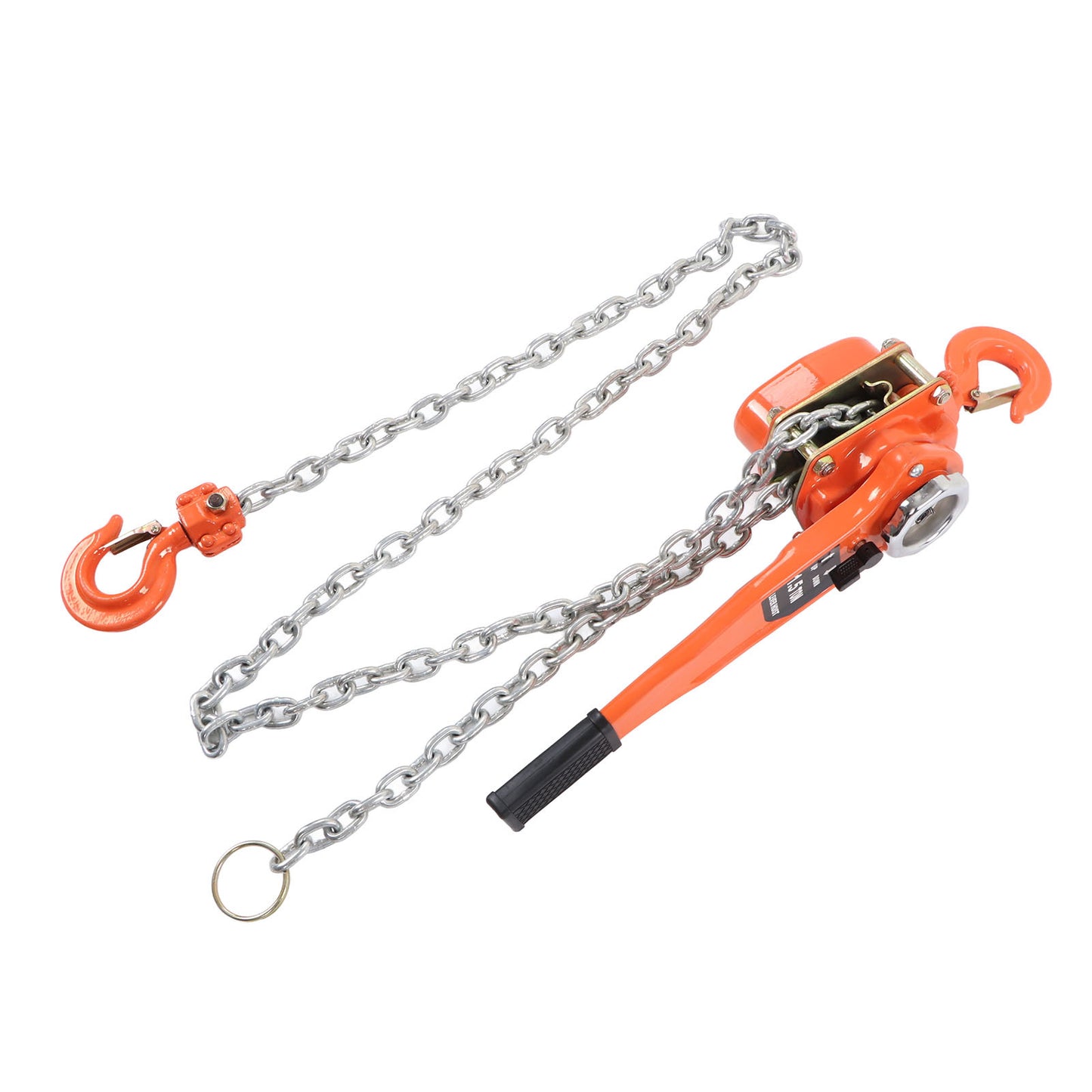 Lever Chain Hoist 1.5T 3300LBS Load Capacity 2.5M Manual Ratchet Chain Puller Hoist for Transportation Construction