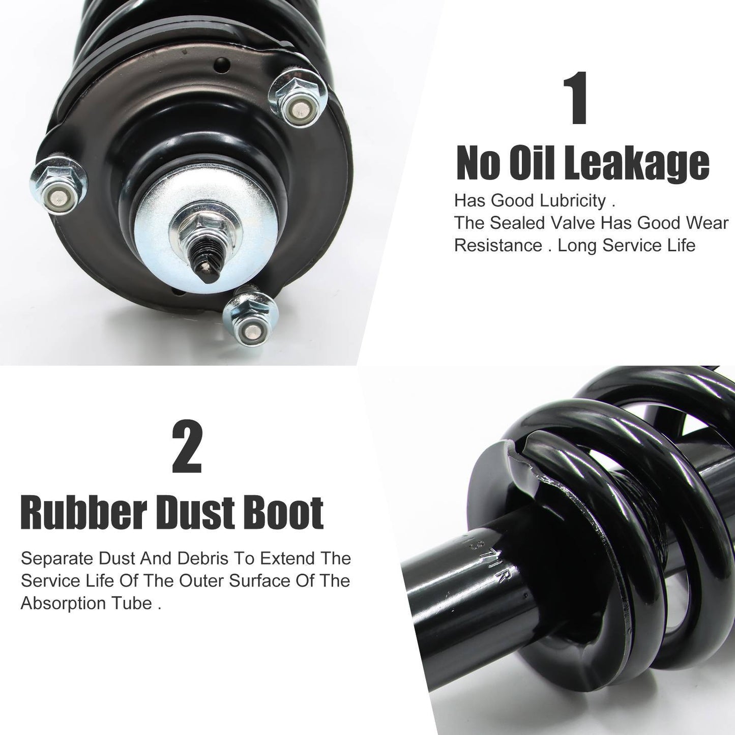 Front Complete Shocks Struts W Coil Spring For Tacoma 4Runner Cruiser