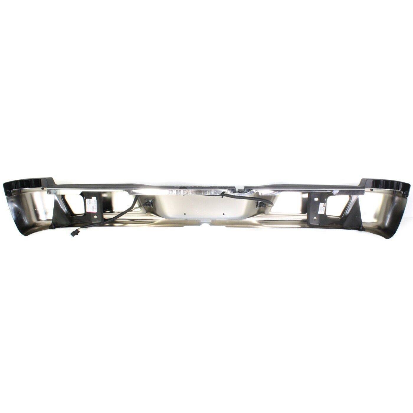 NEW Chrome - Steel Rear Step Bumper Assembly For 2005-2011 Dodge Dakota Truck