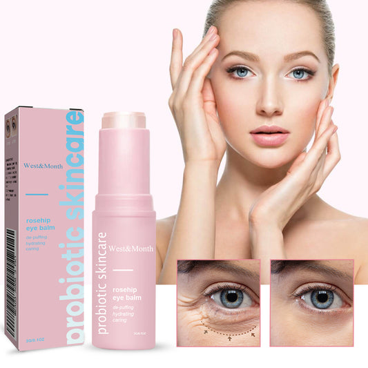 West&Month Rosehip Eye Cream Stick For Periocular Moisturization, Hydration, Fine Line Reduction, Dark Circle Mitigation, And Lifting And Firming The Eye Area