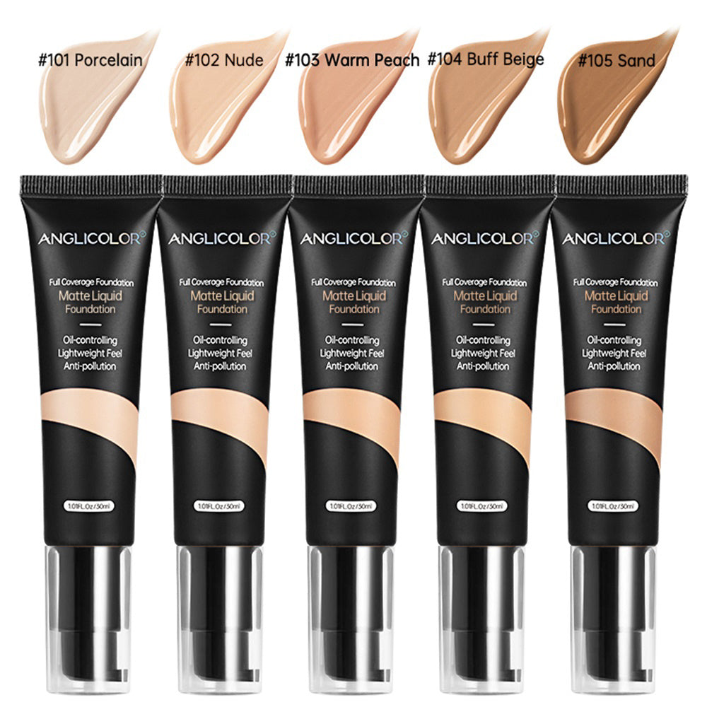 Flawless Finish Foundation, Improves Uneven Skin Tone, Lightweight, Medium Coverage & Semi-Matte, Vegan & Cruelty-Free