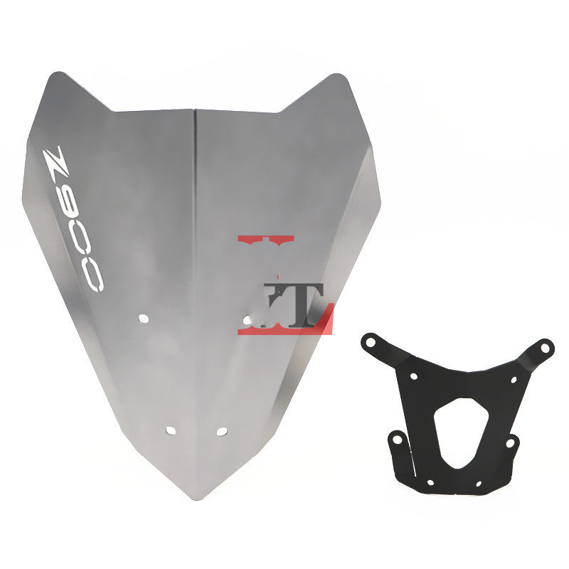 Modified front wind deflector with small hood