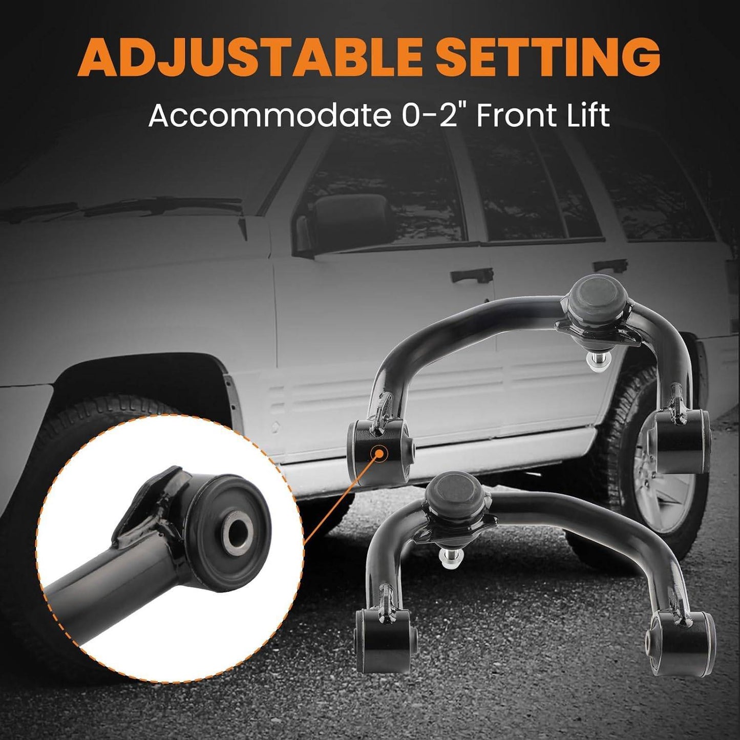 Upper Control Arm Suspension Kit 0-2 Lift For Ford F150 2004-2020 Vehicles