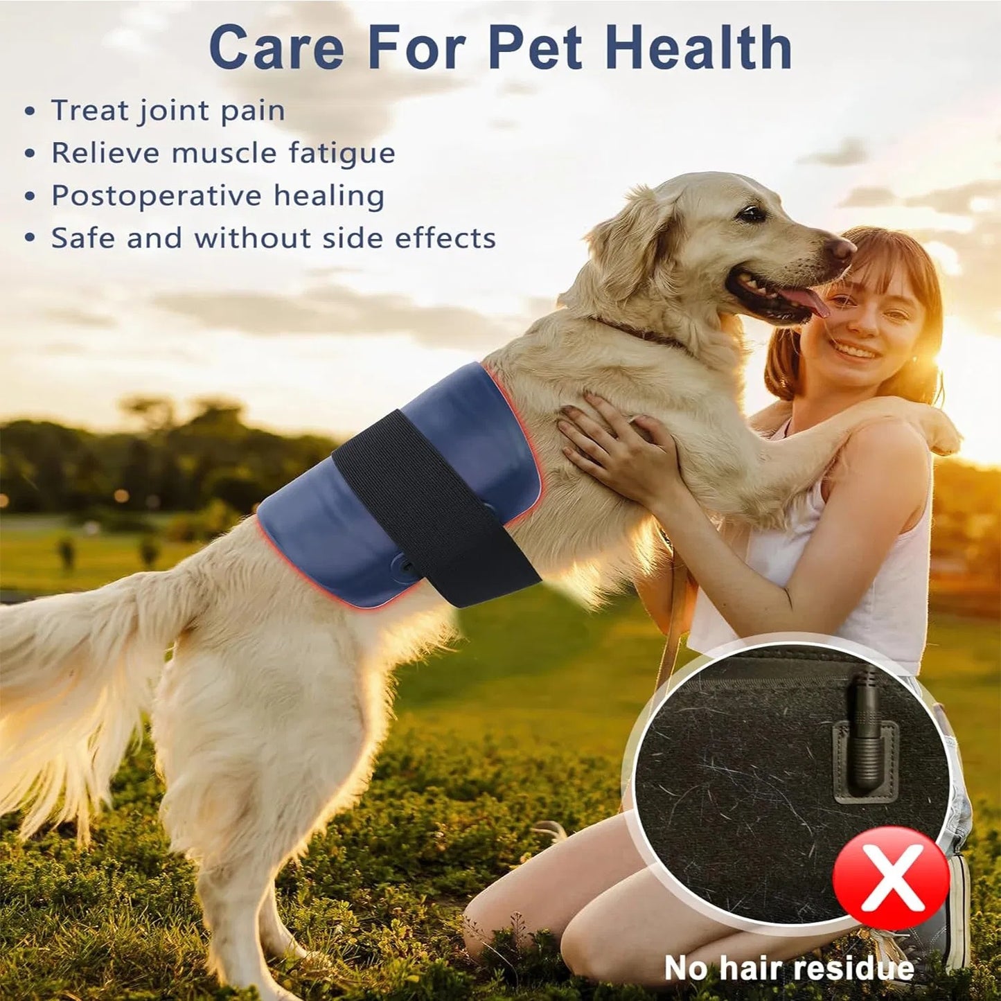 Red Light Therapy Belt For Body, Mother's Day Gift, Cordless Near Infrared Light Therapy Pain Relief & Inflammation With Soft Breathable Fabric, For Muscle Soothe, For Shoulder, Waist, Back, Legs