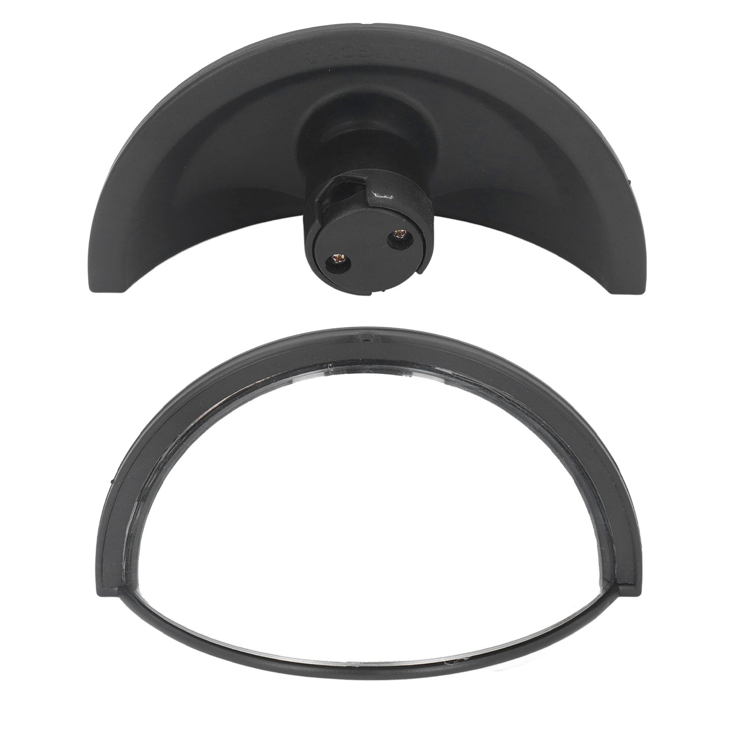 Forklift Rearview Mirror Wide Angle Semicircular Convex Adjustable Rear View Mirror Replacement