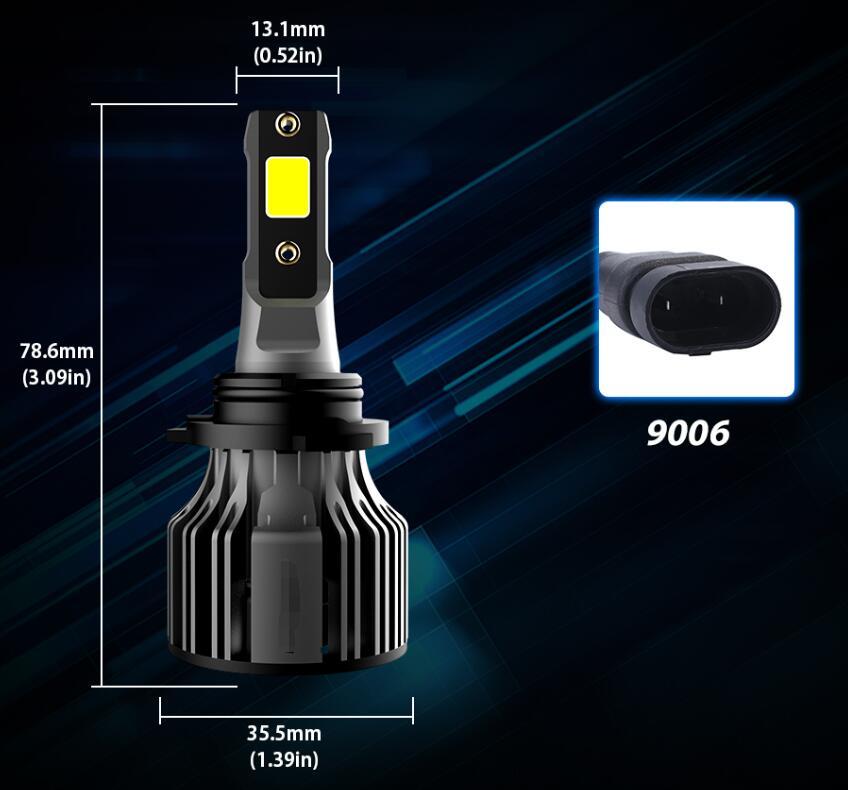 Car LED Headlight Bulbs 6000K Auto Headlamp Kit