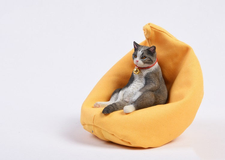 Lazy Cat Car Ornaments Charm Cat Model Small Car Ornaments Decoration