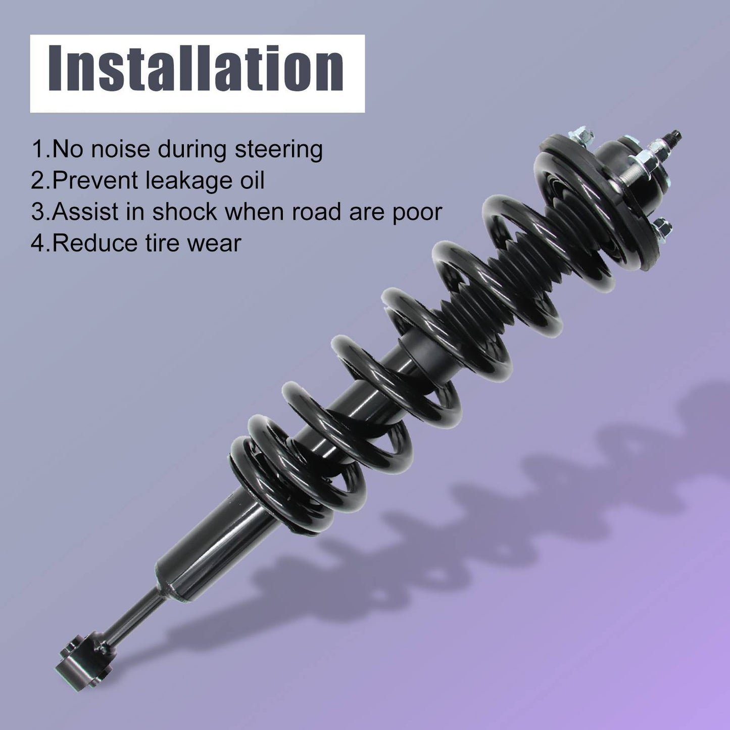 Front Complete Shocks Struts W Coil Spring For Tacoma 4Runner Cruiser