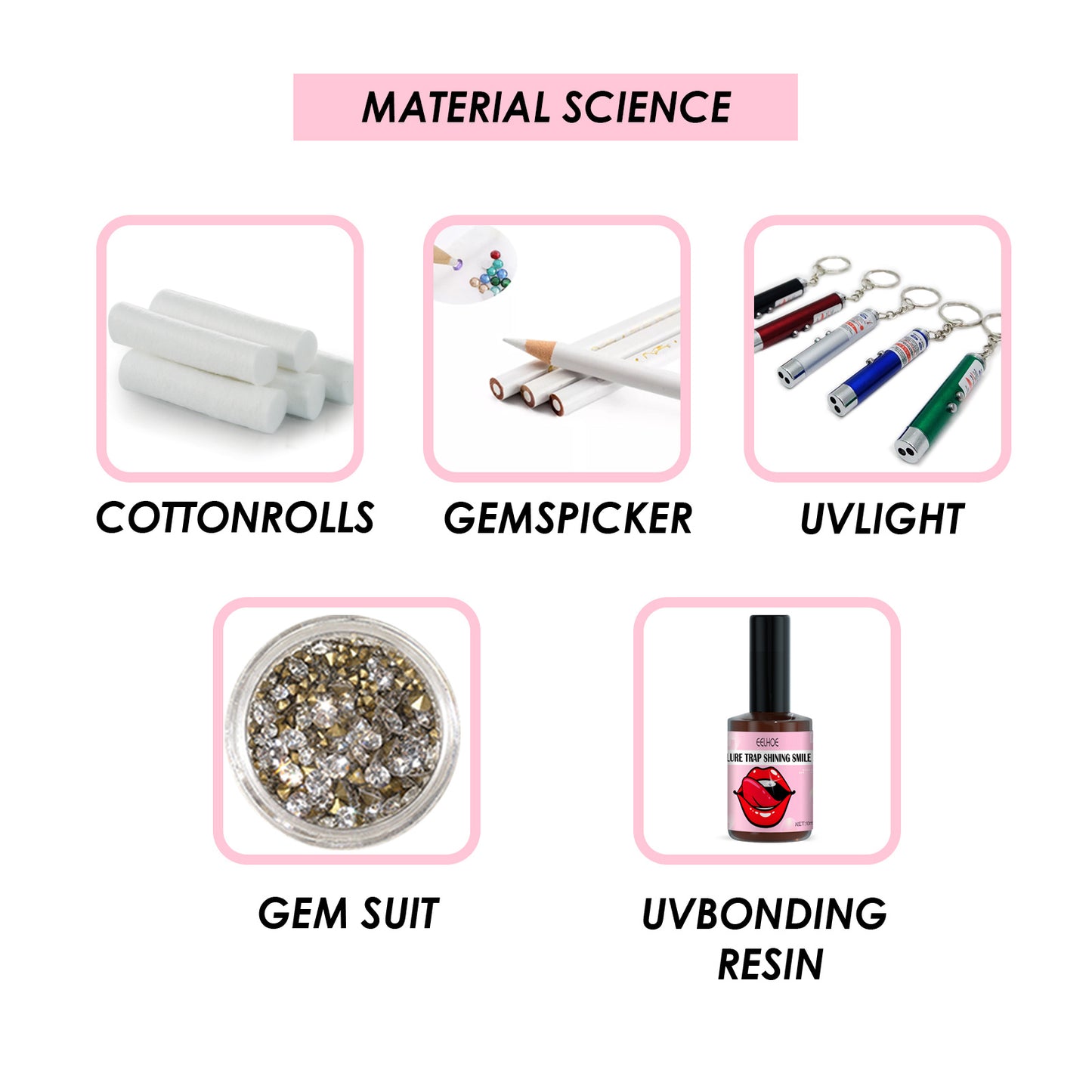Tooth Gem Kit - Complete Teeth Gems Kit For DIY Tooth Decoration With Glue, Light, And Assorted Gems Perfect For Personalizing Your Smile, Tooth Art, And Cosmetic Teeth Enhancements