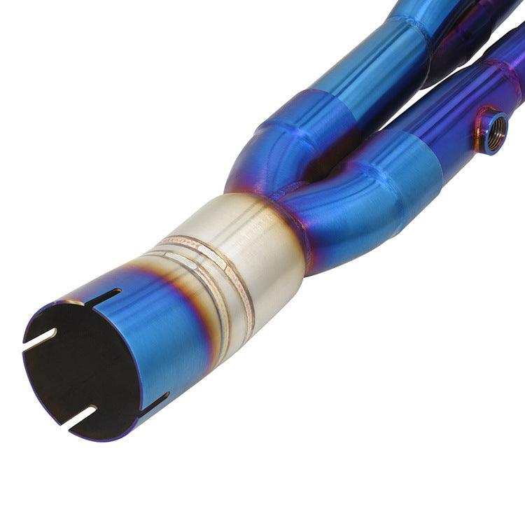 Motorcycle Sports Car Modified Exhaust Pipe Front Section