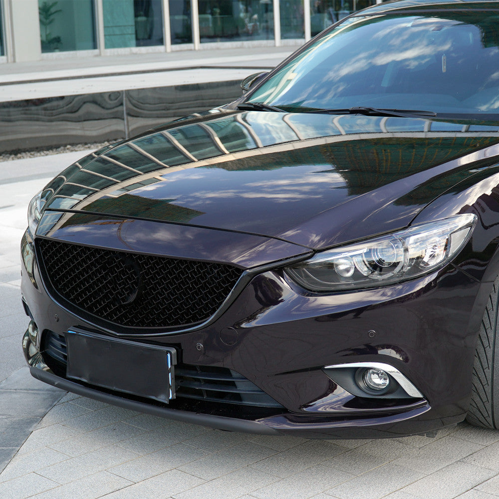 Honeycomb Middle Net Refitted Bright Black Piano Paint Front Grille