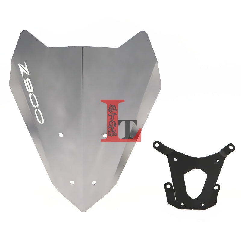 Modified front wind deflector with small hood