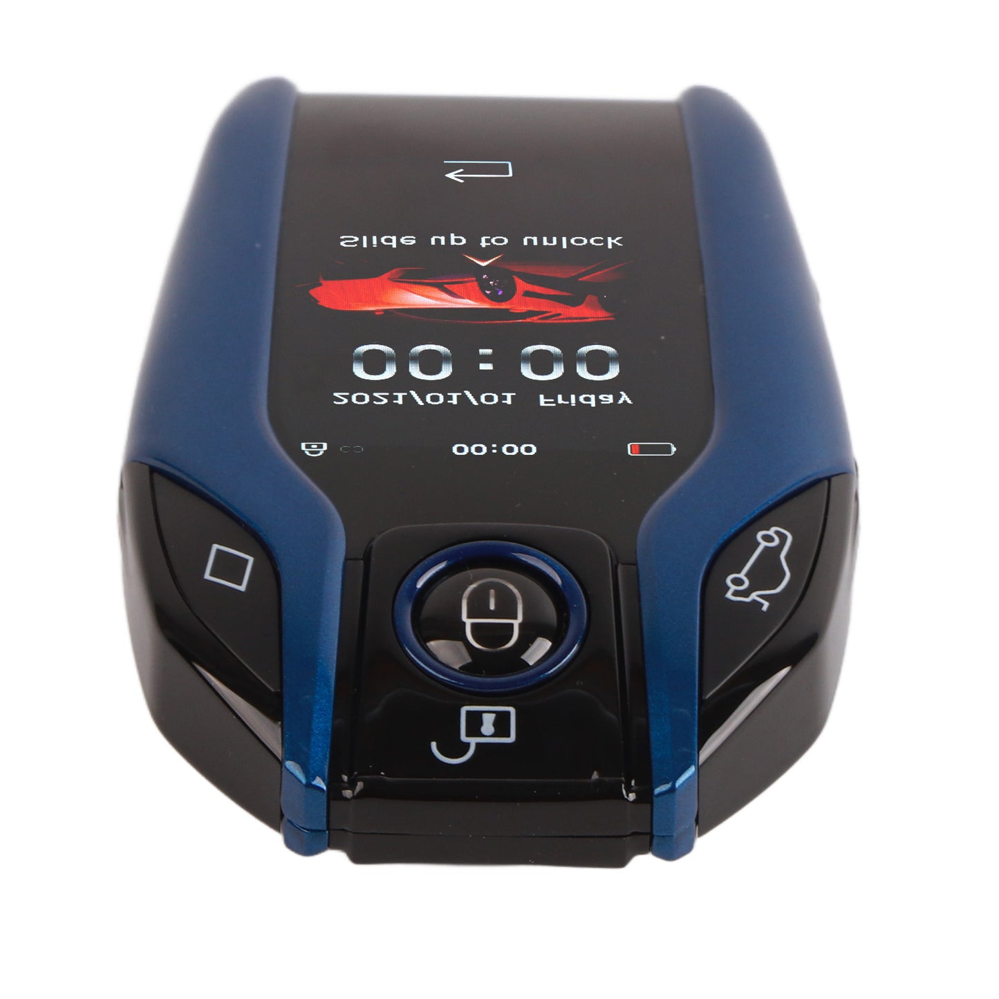 Universal TK800+ LCD Touch Screen Smart Key Remote Keyless Entry for All Start Stop Engine Button Models Blue