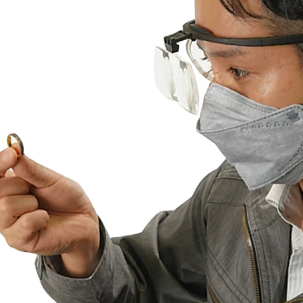 Headwear Wide Magnifying Glass 1.6X 2X Jewelry Watch Electronic Repair Production Tool