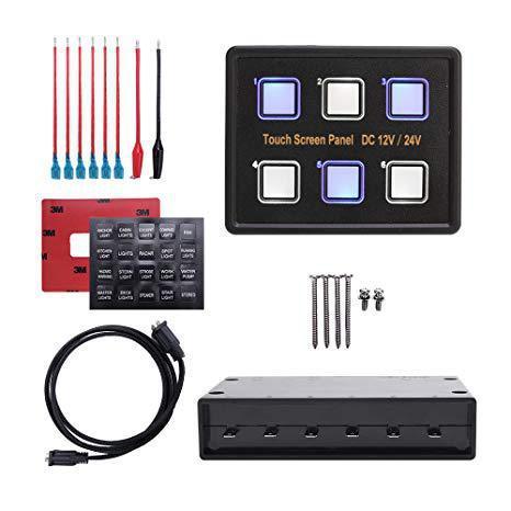 6-bit touch combination panel