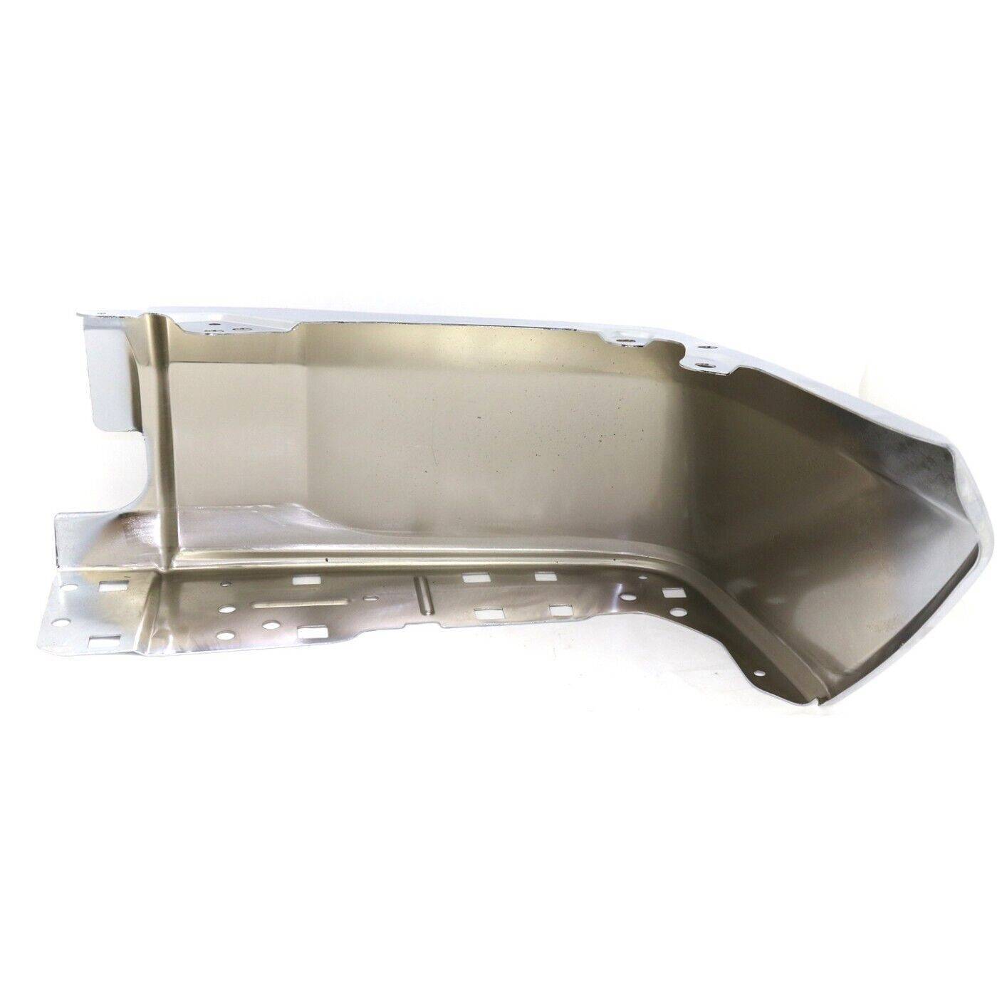 Bumper End Cap For 2014-2018 Tundra Rear Extension Chrome Steel Type