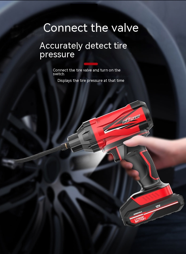 Car Wireless Air Pump Automatic Charging And Parking Portable Tire Air Pump