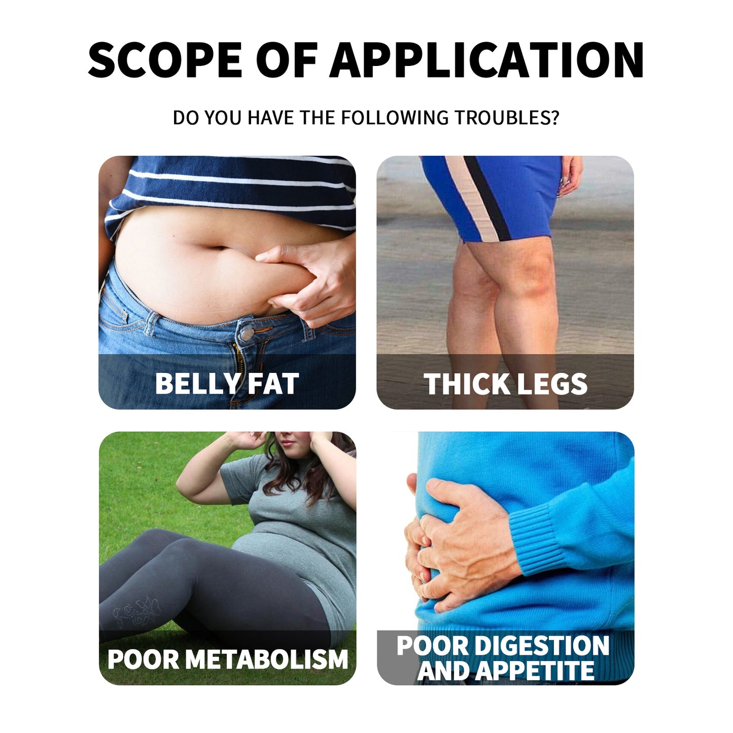 OUHOE Herbal Slimming Belly Button Patch Body Contouring Body Firming Patch