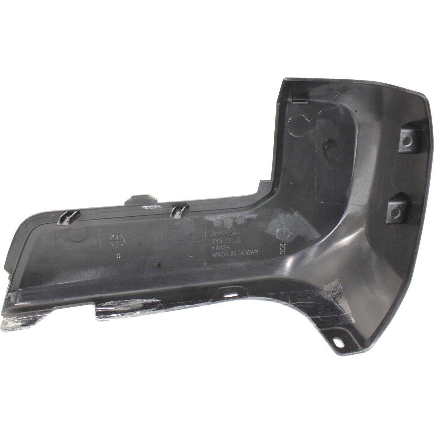 New Bumper Face Bar End Extension Rear Driver Left Side LH Hand TO1104133