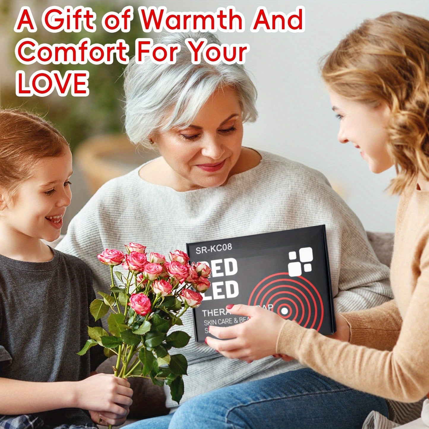 Portable Wearable Red Light Massage Belt