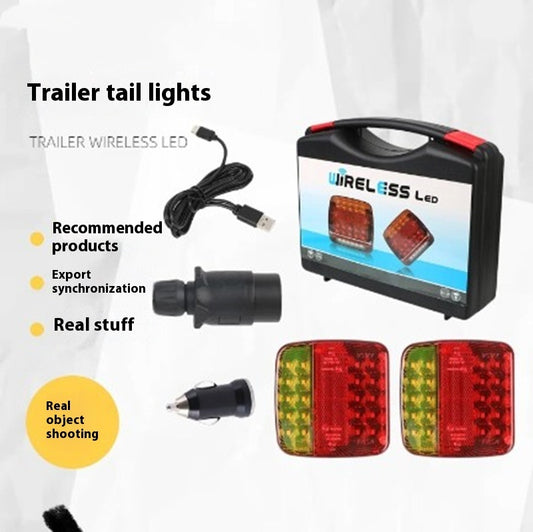 Wireless Electromagnetic Base Travel Trailer LED Taillight