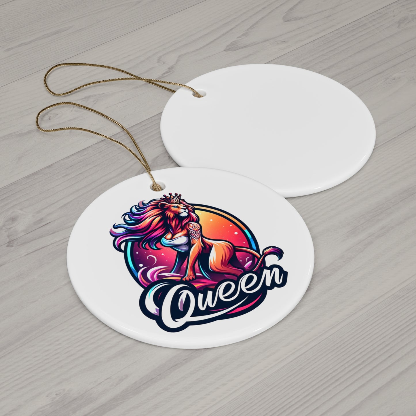 Ornement en céramique, 4 formes